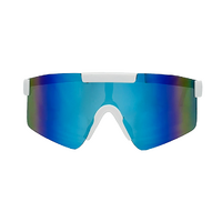 Rocko's UV400 Sunglasses Komodo C18 Matte Black / Light Blue Revo
