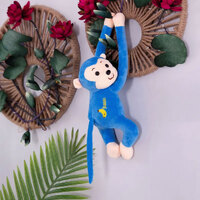 Swinging Monkey Large Plush | Blue | 24 cm | Mini Mates