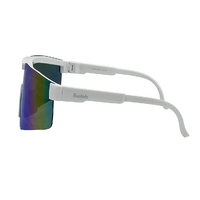Rocko's UV400 Sunglasses Komodo C18 Matte Black / Light Blue Revo