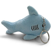 Shark Keyrings Plush | Blue | 12 cm | Mini Mates