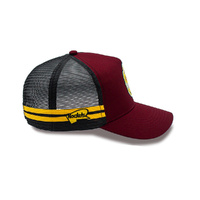 Rockos Outback Caps - Sunshine Beer Maroon Trucker Cap