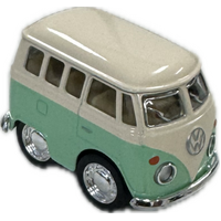 Diecast Little VW Combi Van Pastel Green | 2"