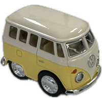 Diecast Little VW Combi Van Pastel Yellow | 2"