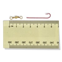 Mangrove Jacks Whiting Fishing Pack | Hooks, Swivels, Sinkers, and Lumo Beads in Tackle Box