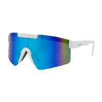 Rocko's UV400 Sunglasses Komodo C18 Matte Black / Light Blue Revo
