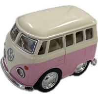 Diecast Little VW Combi Van Pastel Pink | 2"