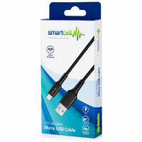 1.5m Braided Micro USB Cable - Smartcell 