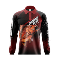 Mangrove Jacks Kids Fishing Shirt Mangrove Jack Black Available in Various Sizes